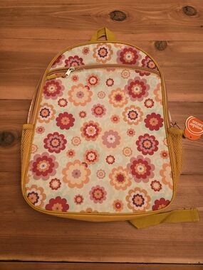Wonder Nation Girls' 16" Backpack - Flower Design NWT